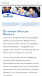 Mobile Screenshot of dunravenwindowsreviews.com